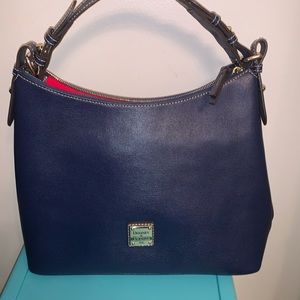Dooney & Burke Saffiano leather Hobo
